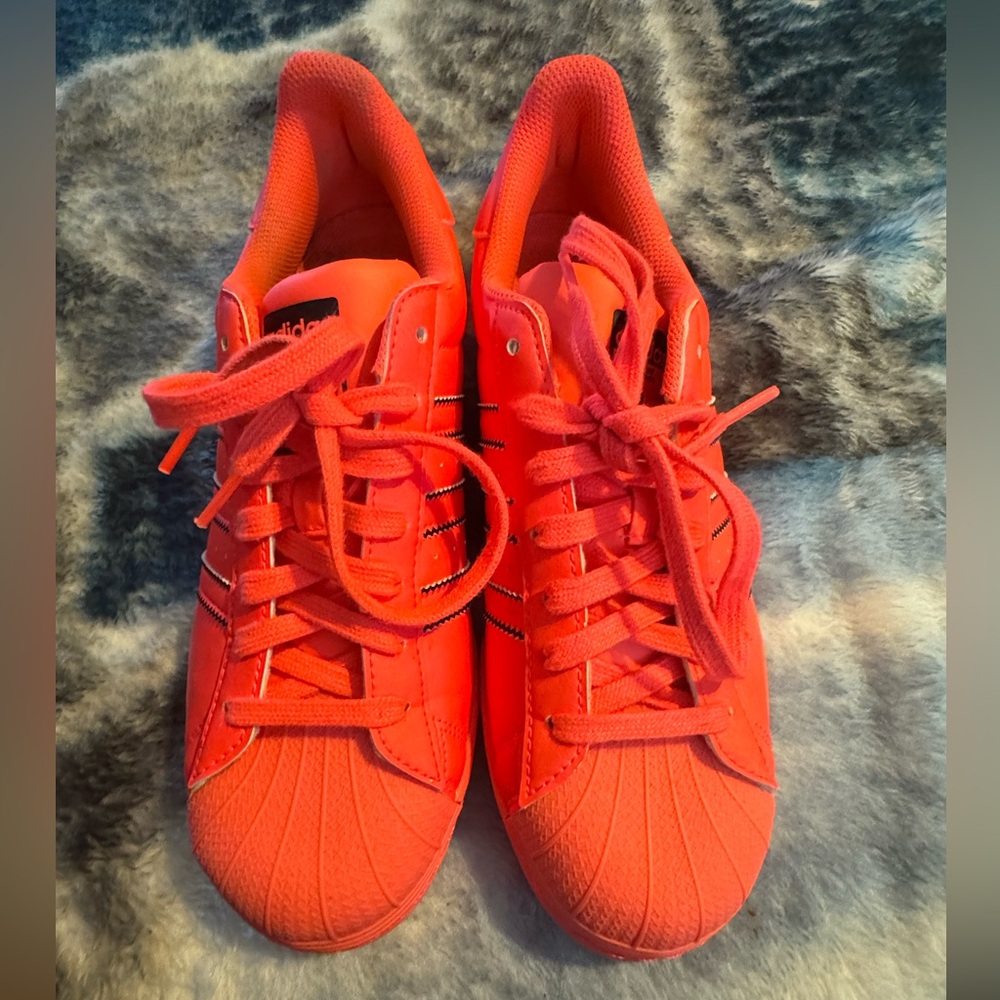 Adidas shell toe shoes